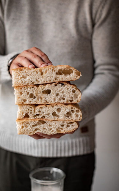Schiacciata riso nero