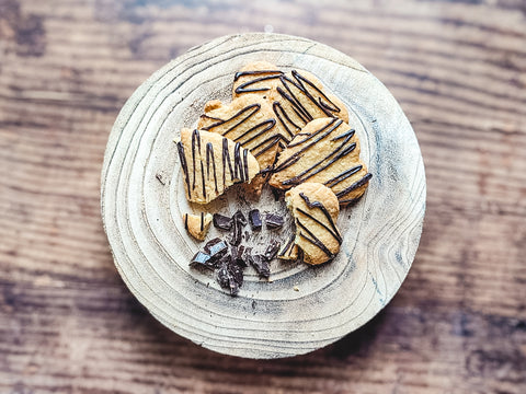 Frollini al cocco e cioccolata